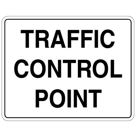 traffic control point examples